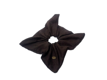 İnce Süet Kumaş Büyük Boy Scrunchie – Yumuşak Doku Saç Tokası