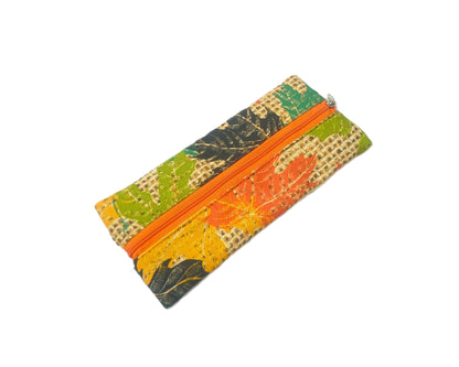 Yaprak Desenli Defter Kalemliği - Lastikli Tasarım